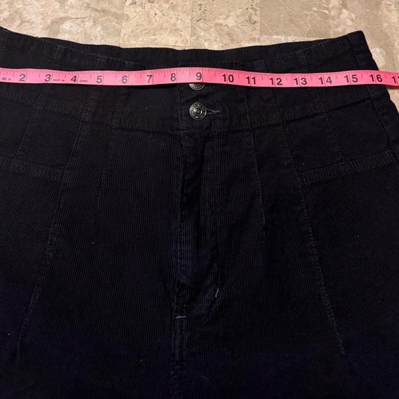 We The Free Women’s Midnight Black Corduroy Flare Pants, Sz 31. NWOT - Picture 12 of 14